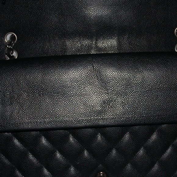 Chanel Caviar Quilted Maxi Double Flap Black - Picture 11 of 16